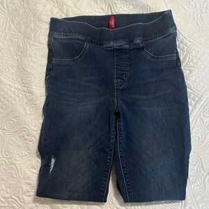 SPANX Dark Blue Women's Denim Shorts